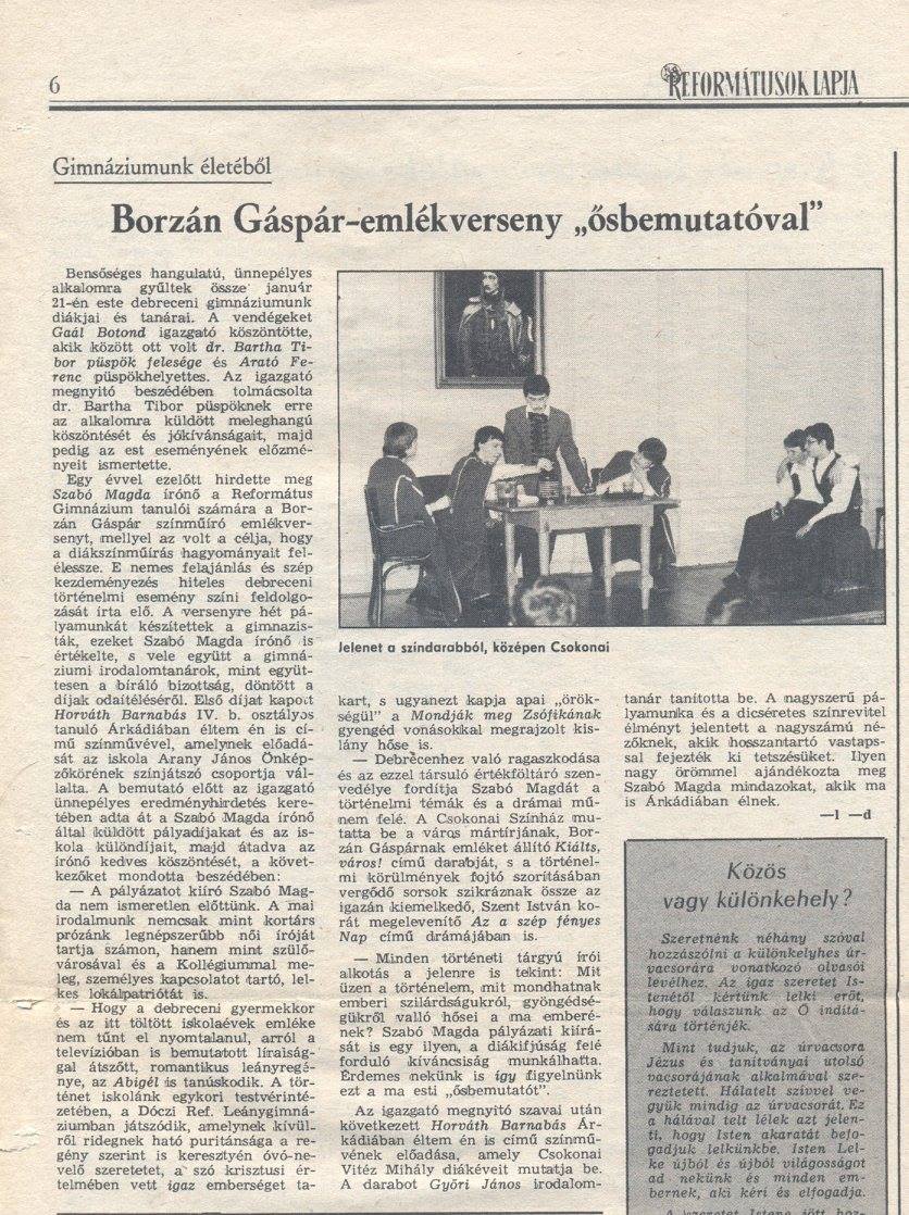 blog reformatusok lapja 1984 02 19